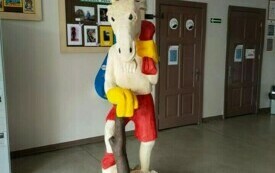 Koziołek Matołek stanął już przed Szkołą!!! 3