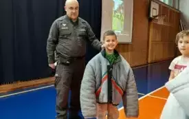 Spotkanie z psem Służby Więziennej 22