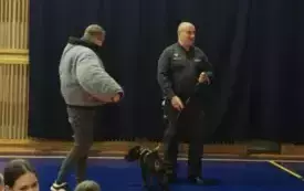 Spotkanie z psem Służby Więziennej 30