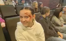 Grupa &bdquo;Antrakt&rdquo; w Teatrze Nowym i na pokazie charakteryzacji 1