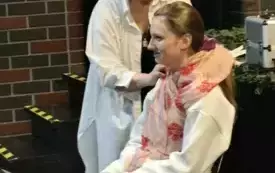 Grupa &bdquo;Antrakt&rdquo; w Teatrze Nowym i na pokazie charakteryzacji 7