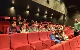 Grupa &bdquo;Antrakt&rdquo; w Teatrze Nowym i na pokazie charakteryzacji 20