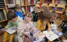 Przedszkolaki w naszej bibliotece 14