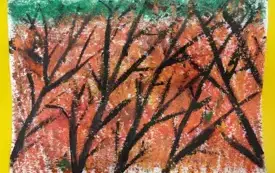 Konkurs plastyczny "Jesień w sadzie, ogrodzie, lesie..." 1