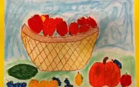 Konkurs plastyczny "Jesień w sadzie, ogrodzie, lesie..." 2