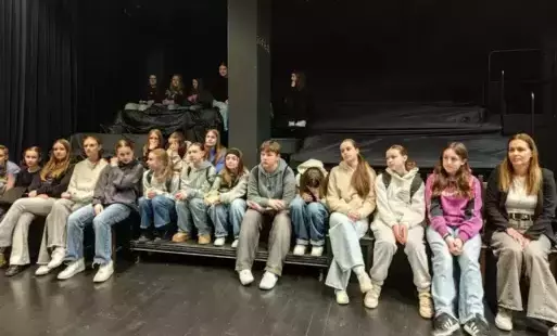 Zdjęcie do Grupa &bdquo;Antrakt&rdquo; w Teatrze Nowym i na pokazie charakteryzacji
