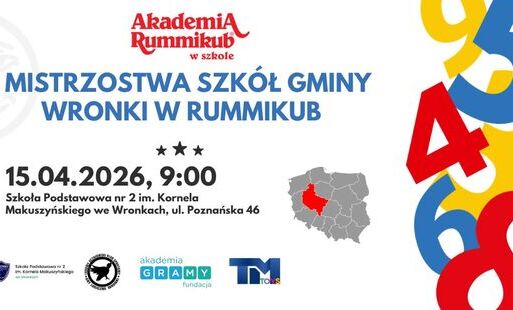 Zdjęcie do I MISTRZOSTWA SZK&Oacute;Ł GMINY WRONKI W RUMMIKUB